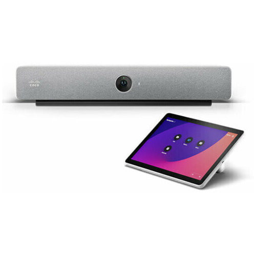 Cisco Webex Room Bar - Group video conferencing system - 12 MP - CMOS - 4K Ultra HD - 5x - Grey 874598₽
