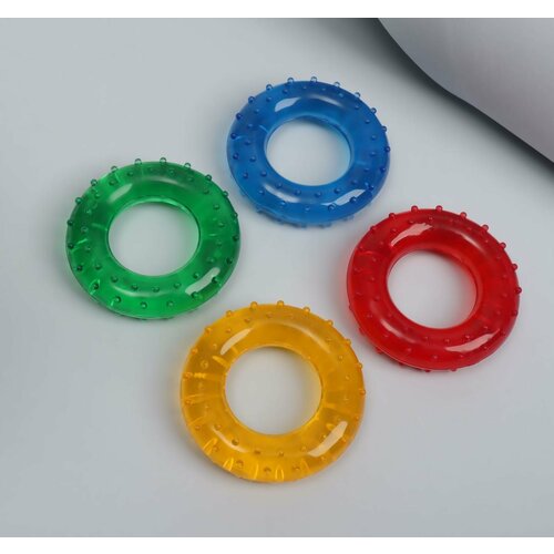 Массажёр - эспандер кистевой детский 15 кг d 7 см цвет микс 393₽