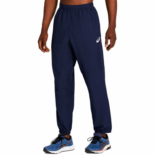 Брюки спортивные ASICS, размер M, синий брюки asics thermal pant размер s серый