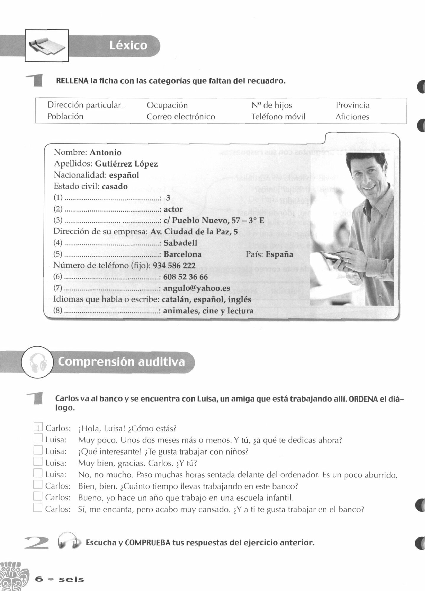 Nuevo ven 2. Libro de ejercicios + CD audio - фото №3