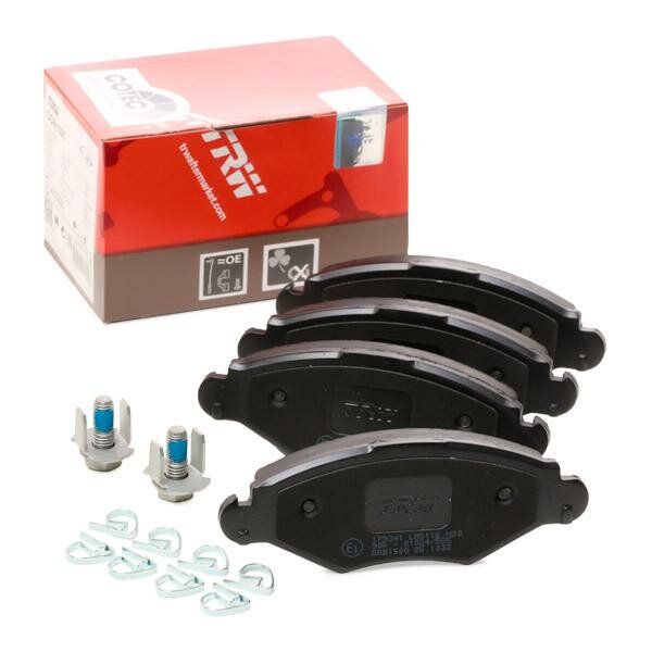 [GDB1500] TRW Колодки тормозные TRW Peugeot 206/206Sw 01>(-ABS), передние [GDB1500] комплект на ось - фото №8