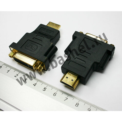 Переходник HDMI(M)-DVI(F) DAYTON, DAYTON переходник скарт m вход выход rca3 f никел dayton