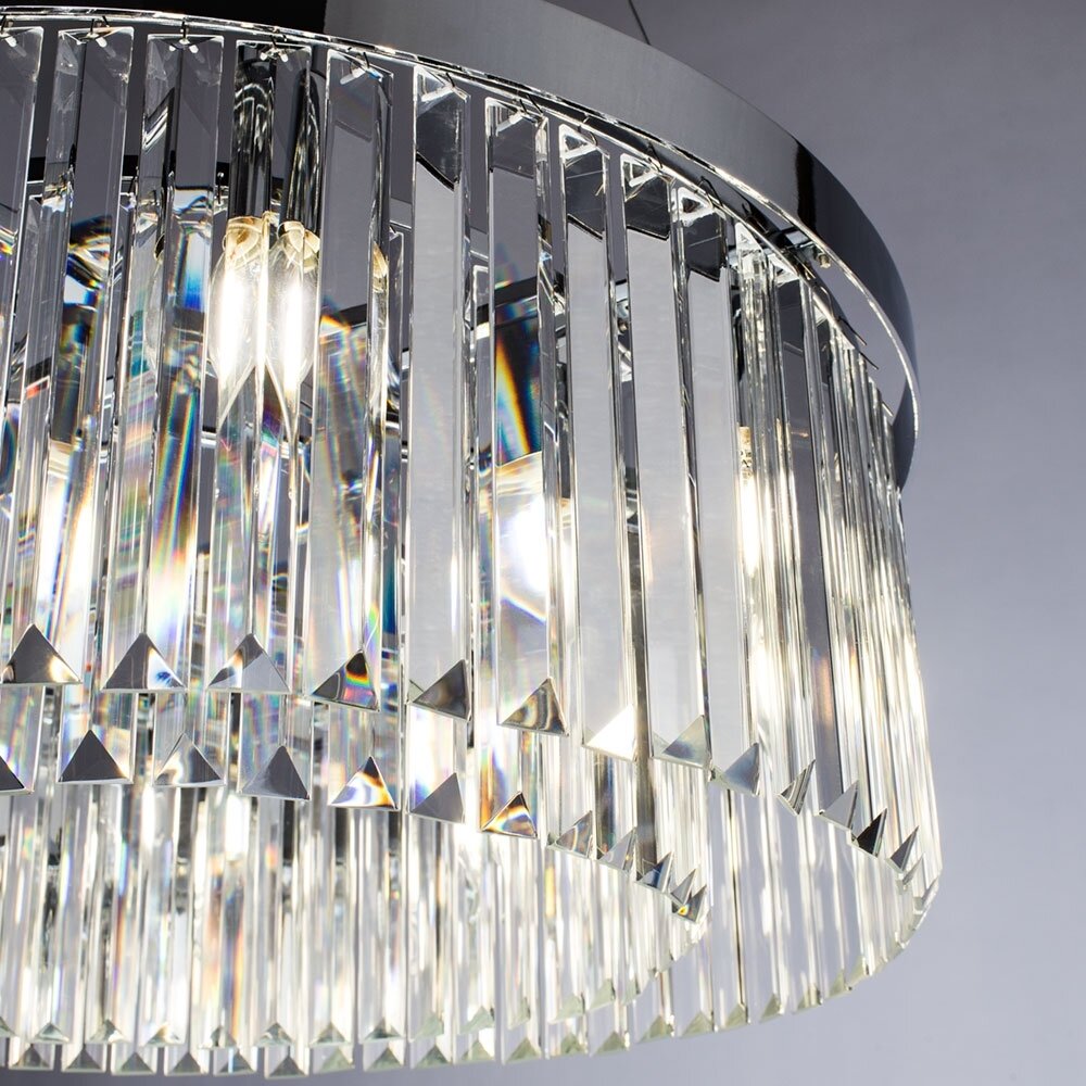 Подвесная люстра Arte Lamp Secunda с поддержкой Алиса A1003LM-8CC-A - фото №5