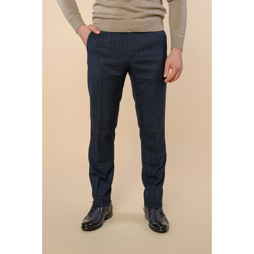 Брюки Marcello Gotti, размер 50/188, синий marcello marabotti повседневные брюки