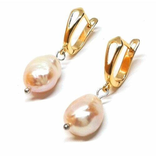 Серьги ARMONIA, жемчуг культивированный, розовый
