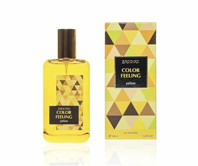 Парфюмерная вода Brocard ColorFeeling YELLOW edt100ml