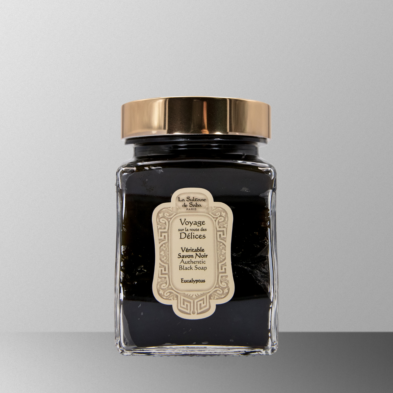 La Sultane de Saba Vetitable Savon Noir Eucalyptus Мыло черное с Эвкалиптом для лица и тела 300 мл