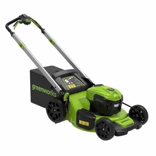 Газонокосилка аккумуляторная GREENWORKS GD40LM48SP, 48см, самоходная, без АКБ, без ЗУ [2517407]
