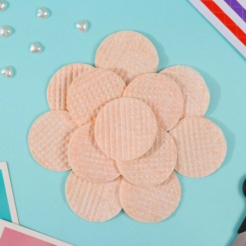 Ватные диски оранжевый 50 шт в пэ пакете 339₽