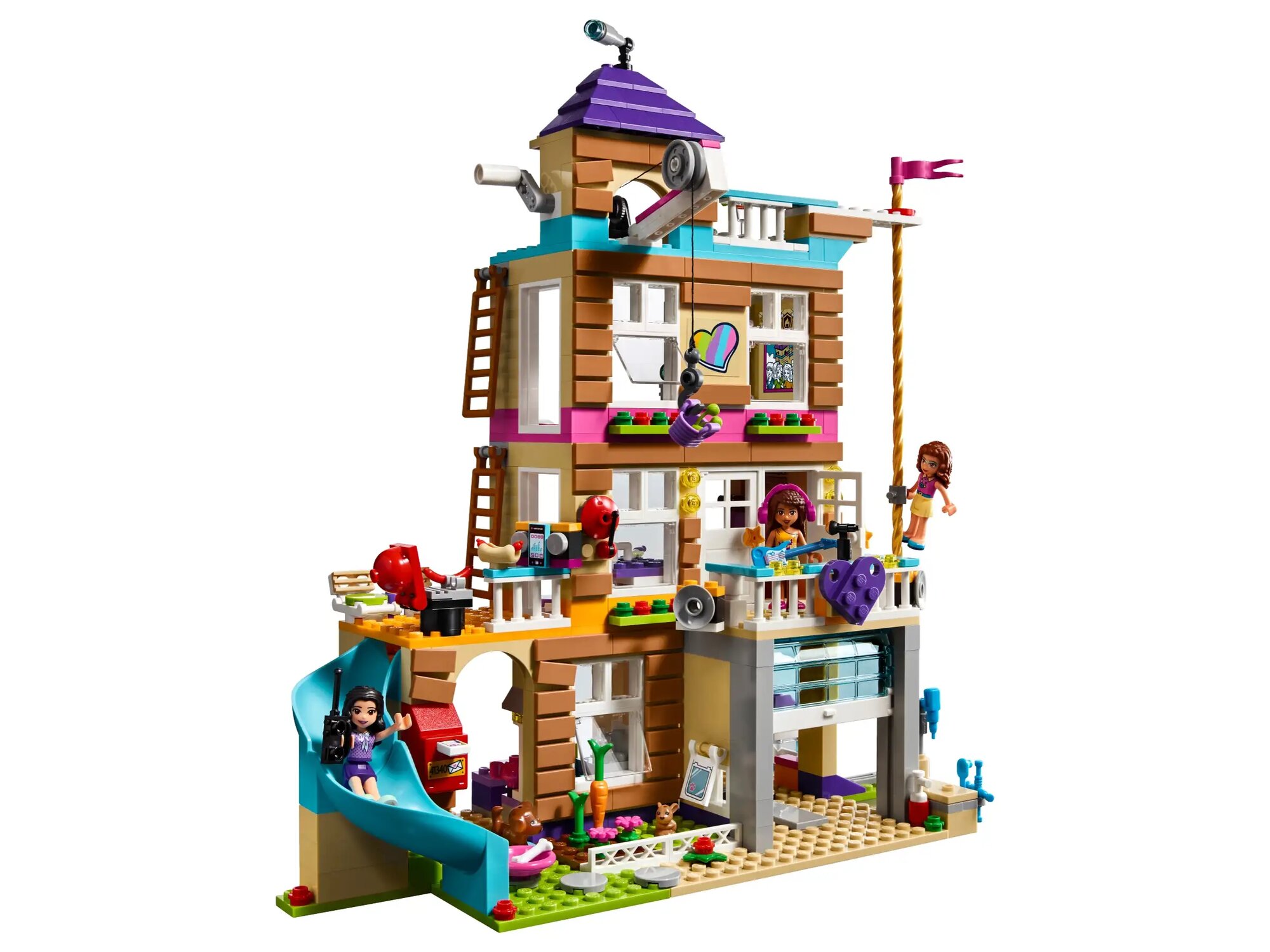 Конструкторы для девочек Friends Дом дружбы 868 деталей, совместим с Lego — фото 1