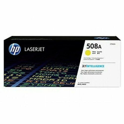 CF362A HP 508A Картридж желтый для HP Color LaserJet Enterprise M552dn, M553dn, M553n, M553x, M577dn