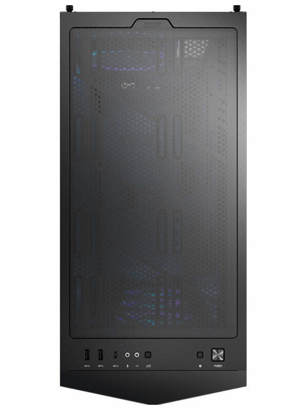 Корпус eATX MSI 306-7G21R21-W57 без БП, окно из закаленного стекла, 2*USB 3.2, USB Type-C, 4*120mm PWM ARGB Fan, ARGB+PWM Con - фото №17