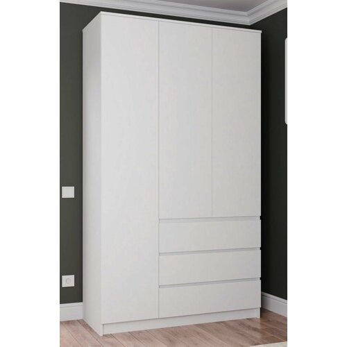 Шкаф распашной Икея 3-х створчатый