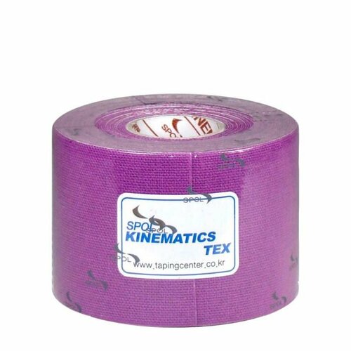 Кинезио тейп фиолетовый 5 см х 5 м SPOL TAPE