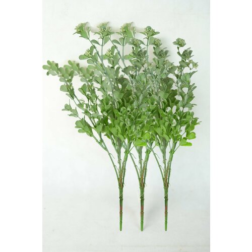 Искусственные цветы ветка Букет зелени 3 штуки высота 44 см Country Artists 1798₽