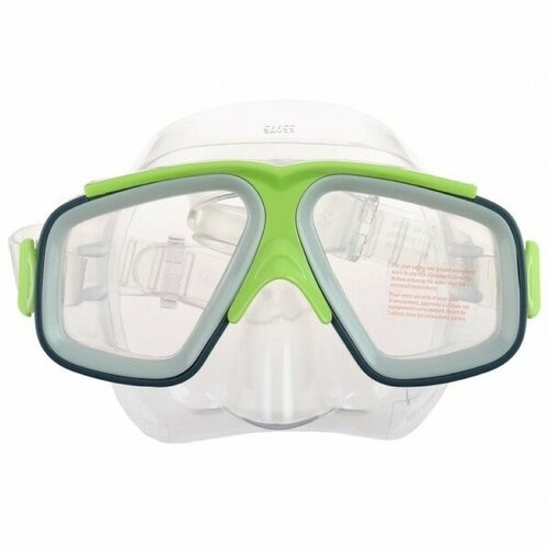 набор для плавания маска с трубкой surf rider 55975 55928 от 8 лет Маска для плавания Intex 55975 Surf Rider Masks 8+ зеленый