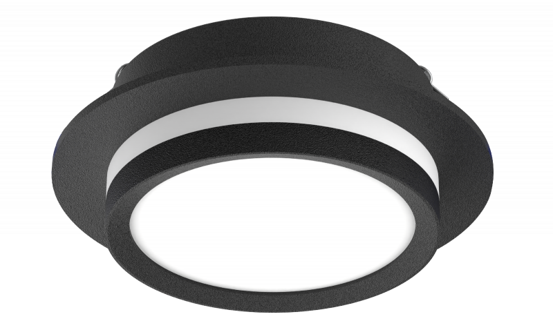 фото Светильник GX53, ART INFINITY круг белый Встраиваемый, 110*40