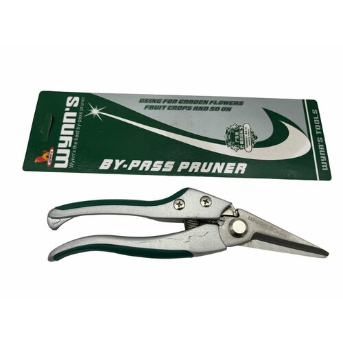 Ножницы садовые (секатор садовый) с пластиковыми ручками и пружиной W2999 WINN'S