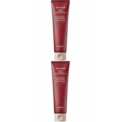 The Saem Кондиционер-лосьон для волос Silk Hair Repair No Wash Treatment Lotion несмываемый 2 шт 2879₽