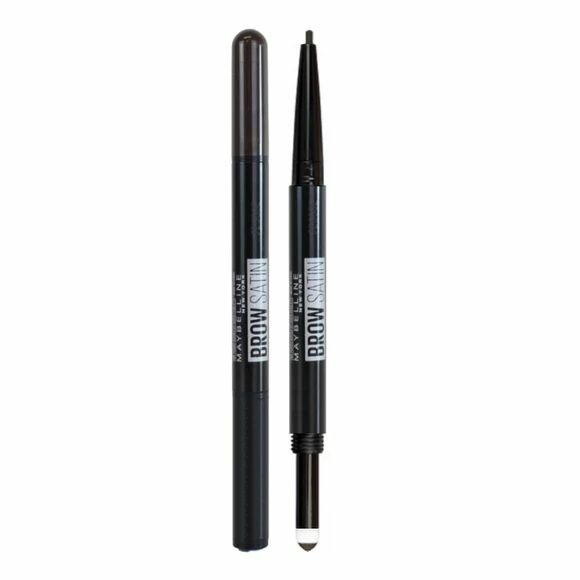 MAYBELLINE NEW YORK Карандаш для бровей EXPRESS BROW SATIN. Medium Brown