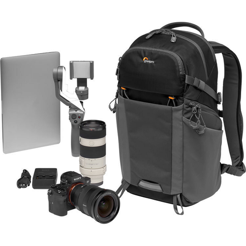 Lowepro Photo Active BP 200 AW-Bk/DGry, серый/черный фоторюкзак