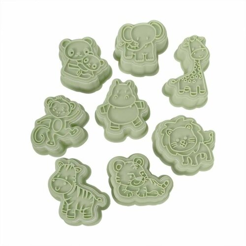 Набор формочек для печенья, Уника Пласт, 8 шт, в ассортименте