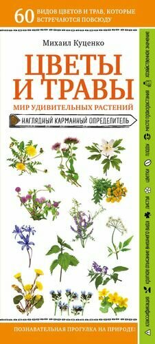 Цветы и травы. Мир удивительных растений. Наглядный карманный определитель