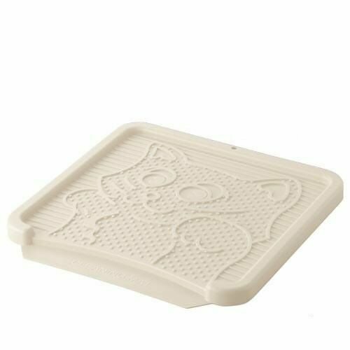 Коврик для кошачьего туалета Richell под лоток, бежевый, нескользящий, 25 х 365 х 380