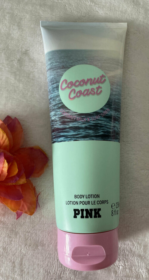 Victorias Secret Pink Coconut Coast Scented Body Lotion 8 oz