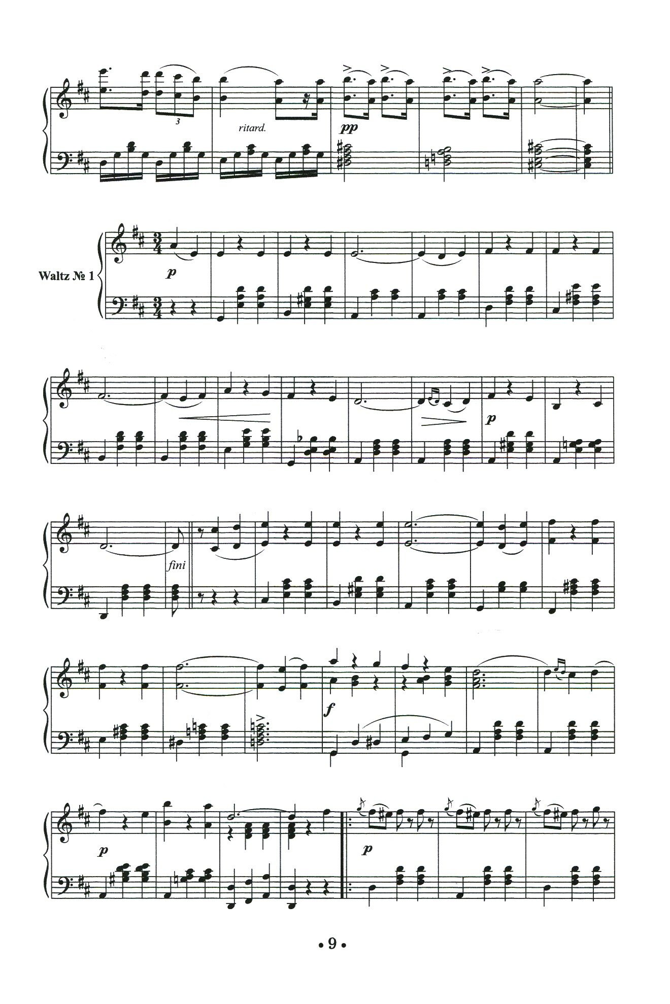 Waltzes. For piano. Book VII. Sheet music / Вальсы. Для фортепиано. Выпуск VII. Ноты - фото №2