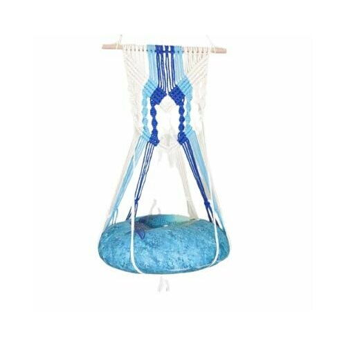 ЗОО Няня 10171 Гамак для кошек в стиле Прованс, без подушки разноцветный 42*121см 30%