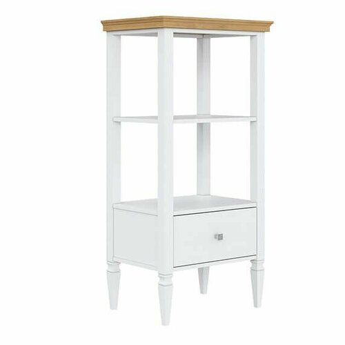Этажерка Гостиная Ольса 02 h-1158 белый лакантик 24 15551₽
