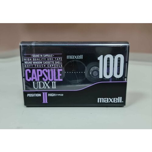 Аудиокассета MAXELL UDX II аудиокассета maxell ln90