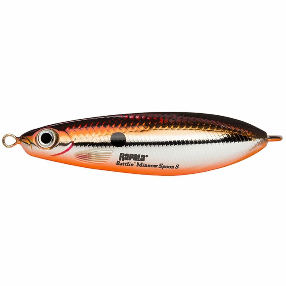 Незацепляйка Rapala Rattlin Minnow Spoon RMSR08-SBR