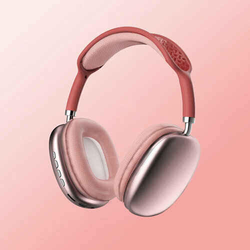 Беспроводные наушники P9 ProMax с шумоподавлением красный 135000₽