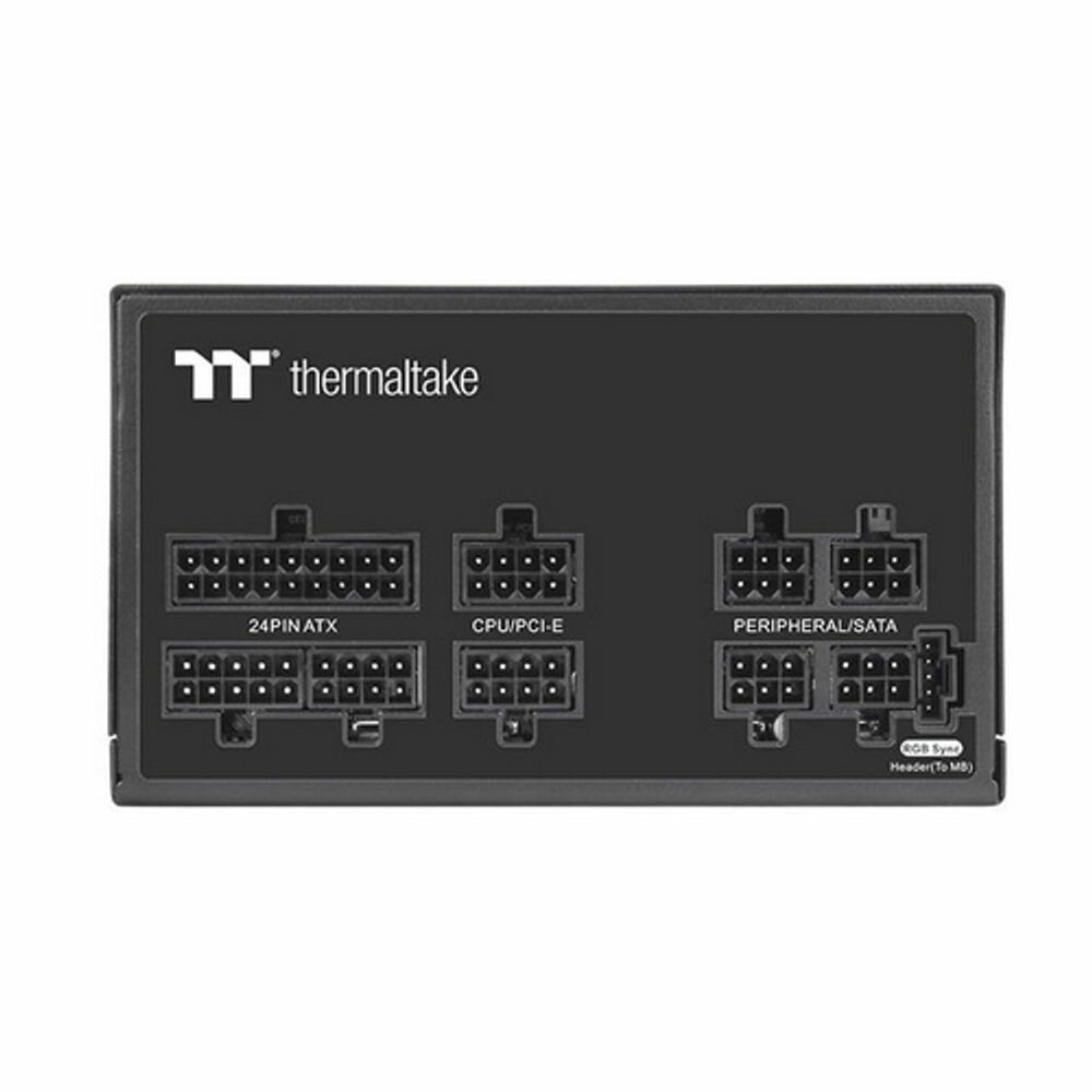 Блок питания THERMALTAKE Toughpower GF1 ARGB, 750Вт, 140мм, черный, retail [ps-tpd-0750f3fage-1] - фото №16