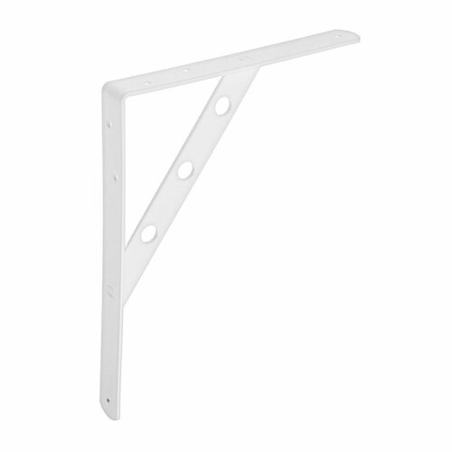 Кронштейн тундра усиленный 250х200 мм полимер белый 400₽