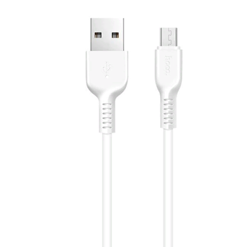 кабель hoco x20 flash usb microusb 3 м 1 шт белый Кабель USB - MicroUSB HOCO X20 3.0м белый (6957531068952)