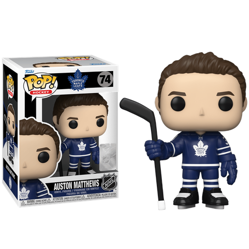 мужская футболка auston matthews blue toronto maple leafs home primegreen authentic pro player джерси adidas Фигурка Funko POP Auston Matthews Home Uniform Toronto Maple Leafs из Hockey NHL 74