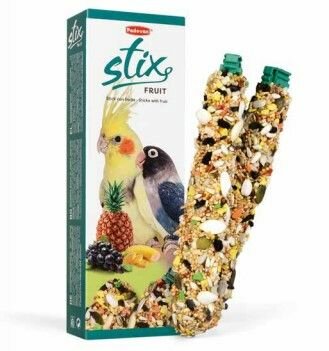 Лакомство для средних попугаев палочки с фруктами PADOVAN STIX FRUIT PARROCCHETTI 100 г