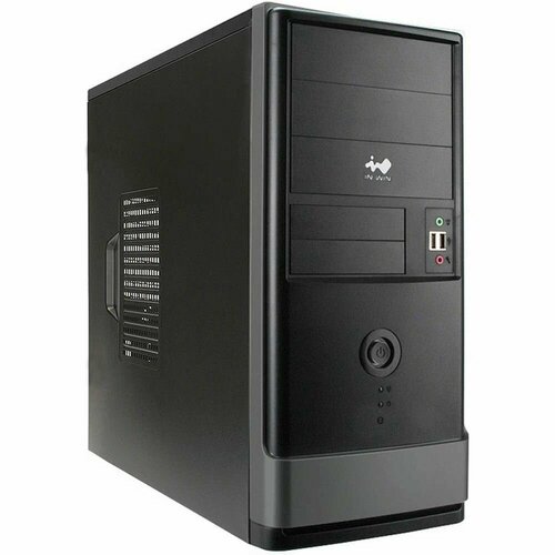 Корпус INWIN EAR-002 500W U3.0*2+U2.0*2+A(HD) RB-S500HQ7-0 ATX Black-Graphite компьютерный корпус atx 500w inwin ear067bl rb s500hq7 0 черный ear067bl 6143595