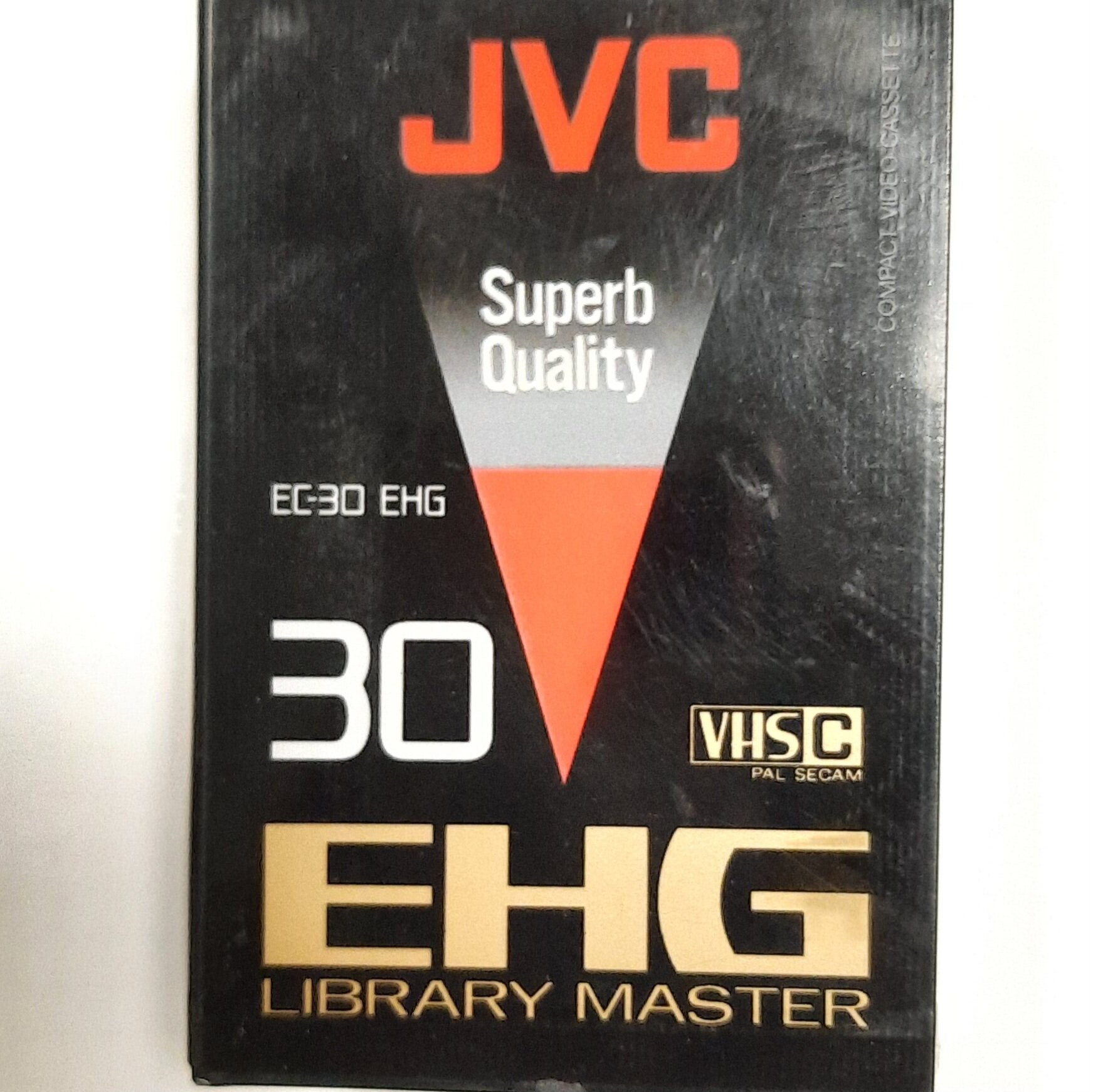 Видеокассета VHS-C JVC, EC-30 EHG.