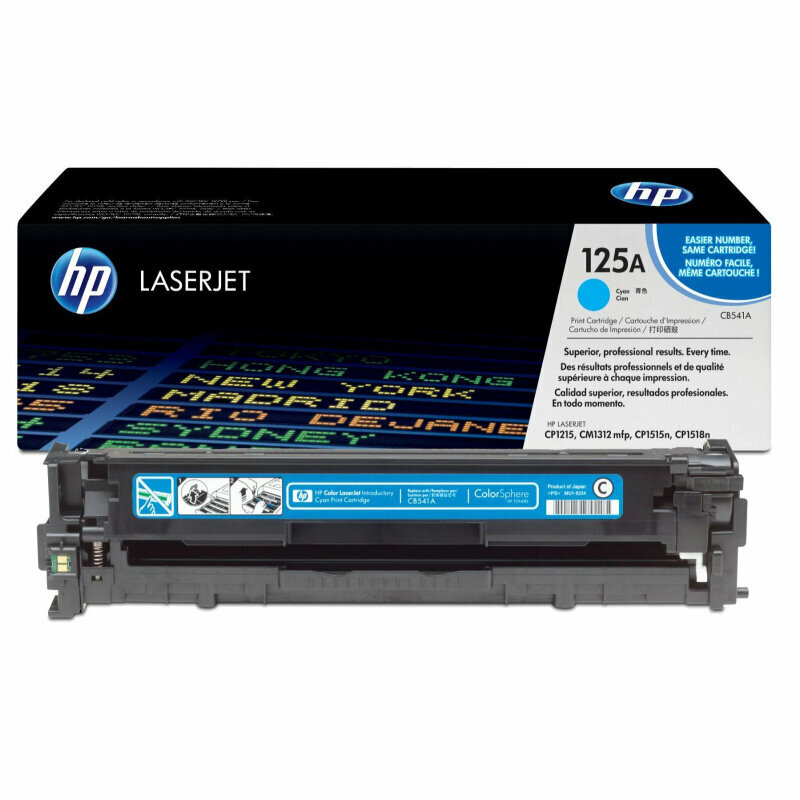 Картридж лазерный HP 125A CB541A гол. для LJ CP1215/ 1515, 110720