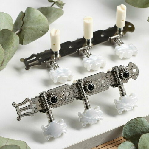 Комплект колковой механики серебристый с серым 523₽