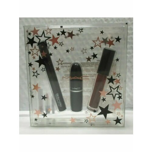 Набор для губ Mac Holiday Kits Stars Of The Party Kit Red 4290₽