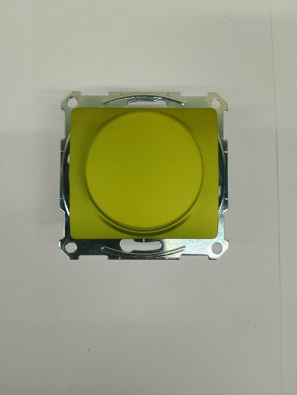 Светорегулятор поворотно-нажимной LED RC 315Вт Systeme Electric (Schneider Electric) Glossa, фисташковый - фото №8