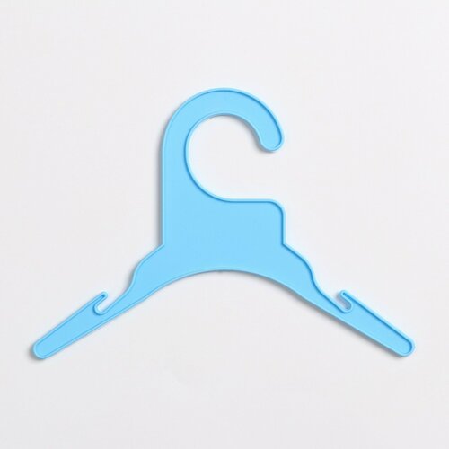 Вешалка для одежды животным 19 х 14 х 04 см голубая 336₽