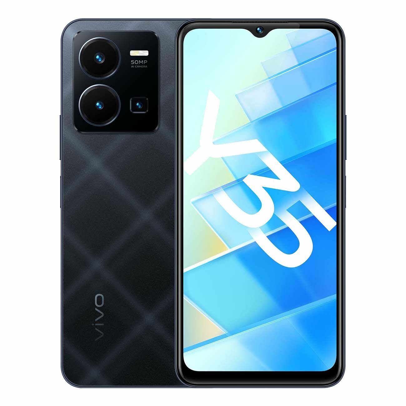 Смартфон vivo Y35 4+64Gb Agate Black