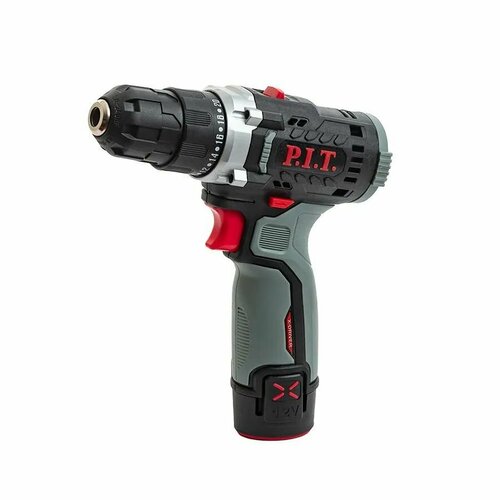 Дрель шуруповерт аккумуляторная PIT PBM12K-10A2 12V 25Нм 2 акб в кейсе 6475₽