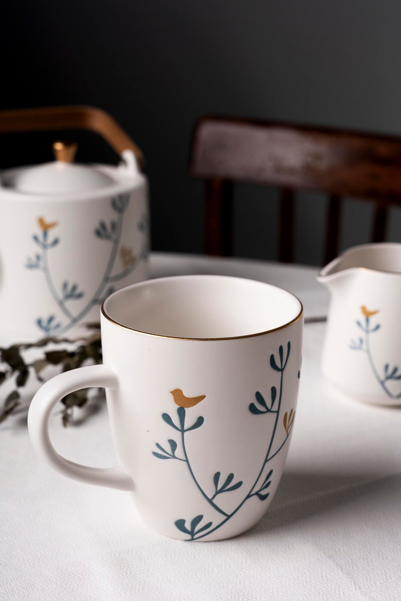 фото Кружка BILLIBARRI "Pretty Bloom №1" 400мл, фарфор